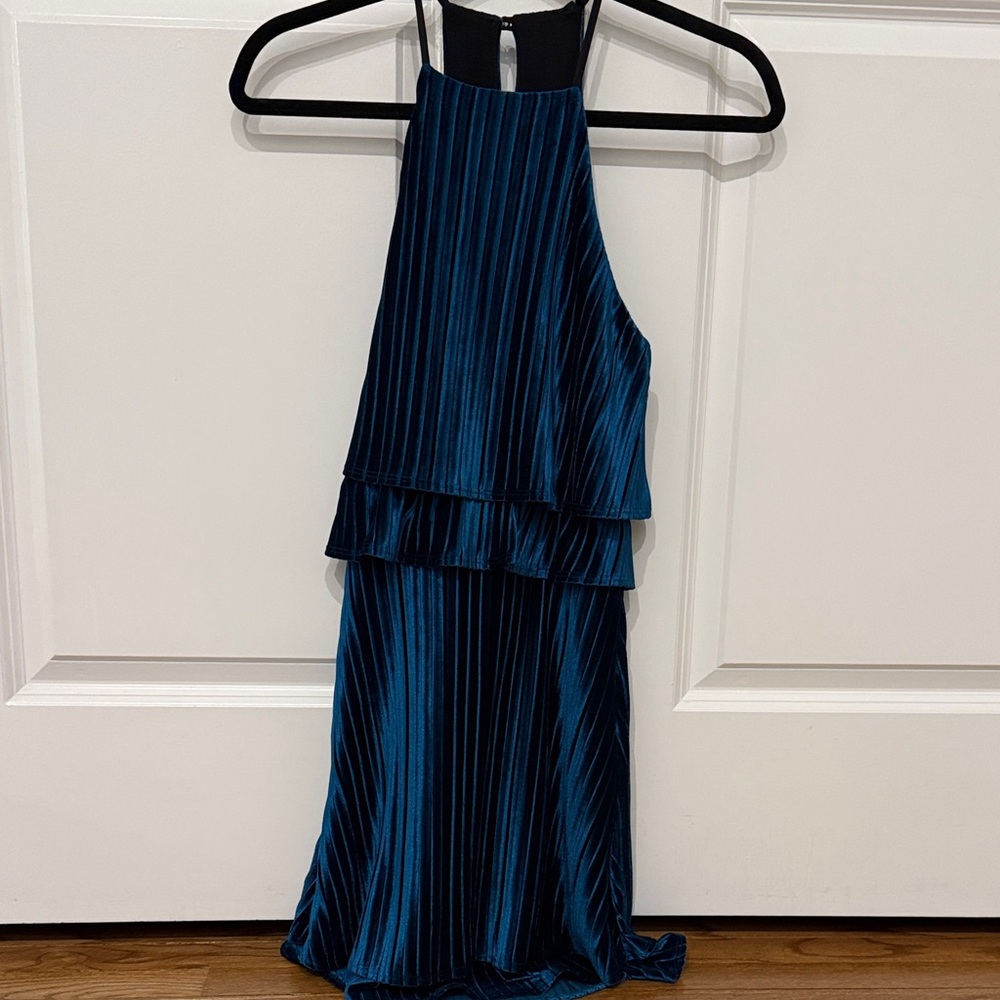 Blue Velvet Likely Dress
